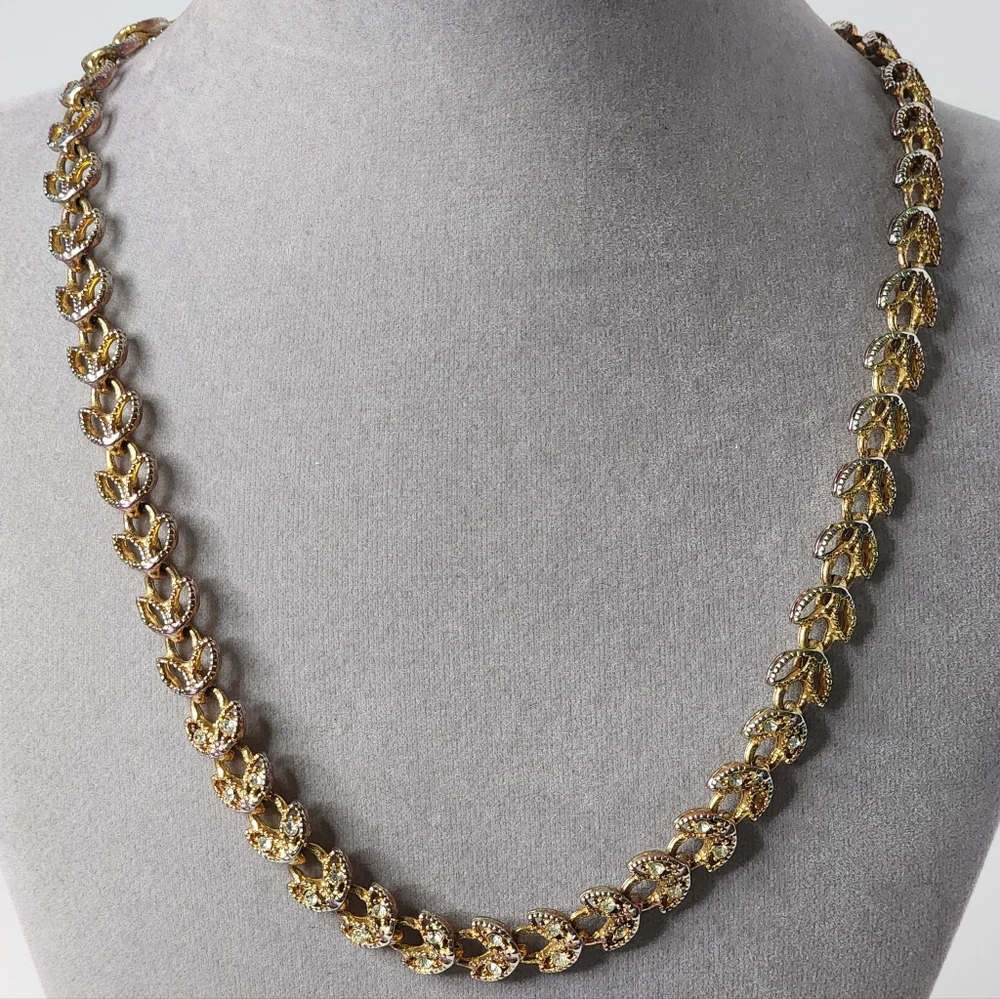 Vintage Goldtone Chain Necklace